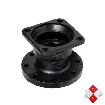 Adaptador MJ de hierro dúctil C-900 para unión de tuberías PVC e hierro.