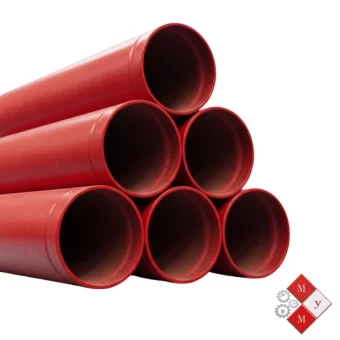 Tubería Acero al Carbón Roja Ranurada ASTM A795