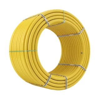 Tubería PE 80 Amarilla Gas Polietileno para conducción segura de gas en redes de distribución