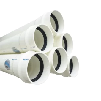 Tubería PVC Biaxial Unión Mecánica para conducción de agua en redes hidráulicas de alta presión