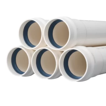 Tubería PVC Unión Mecánica para conducción de agua en redes hidráulicas de presión