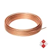 Tubería de cobre flexible Nacobre para sistemas de gas y refrigeración.