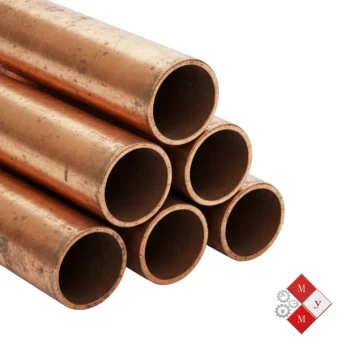 Tubería rígida de cobre Nacobre tipo L–K para gas y agua.