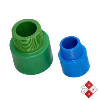 Adaptador macho de polipropileno fusión para sistemas de tubería PP