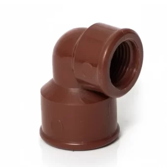Codo H-H con Inserto Metálico Polipropileno Roscar para conexiones hidráulicas roscables de alta resistencia