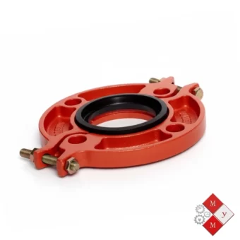 Flanche ranurada UL/FM para sistemas de red contra incendio certificados.