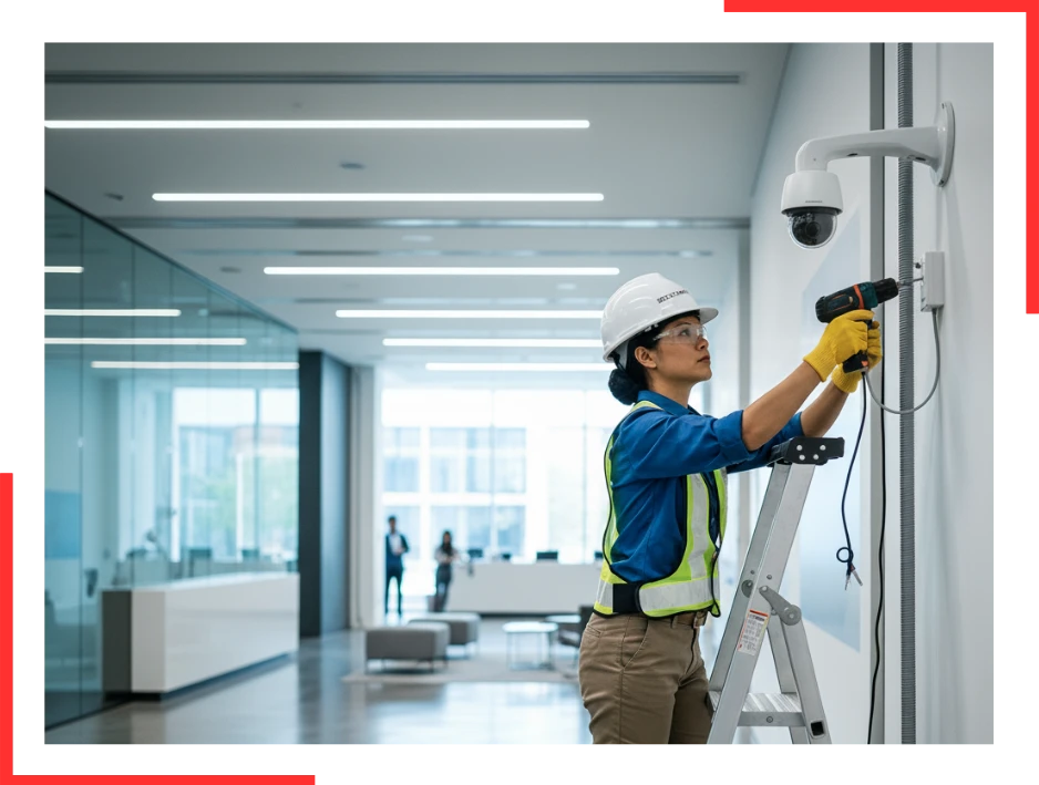 Instalación CCTV
