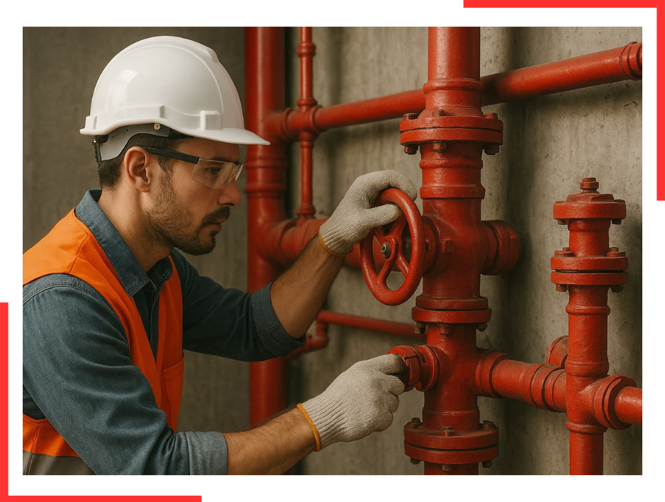 redes contra incendios