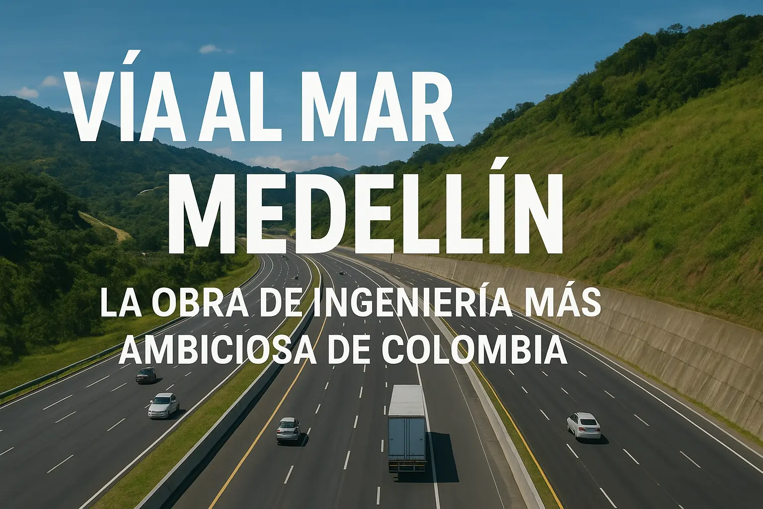 Vía al Mar Medellín: La Obra de Ingeniería Más Ambiciosa de Colombia
